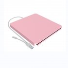 Usb3.0 Type-c External Dvd Drive Slot-loading Type Read-write Recorder For Desktop Notebook pink