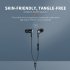 Using ergonomic design of the oblique ear  relax your ears  no pressure for you ears when listening to music 