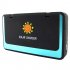 Using this solar battery charger is easy  Before you go out  you can charge the battery in one of three ways  by connecting to your PC via USB cable  through an