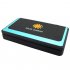 Using this solar battery charger is easy  Before you go out  you can charge the battery in one of three ways  by connecting to your PC via USB cable  through an