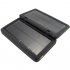 Using this solar battery charger is easy  Before you go out  you can charge the battery in one of three ways  by connecting to your PC via USB cable  through an