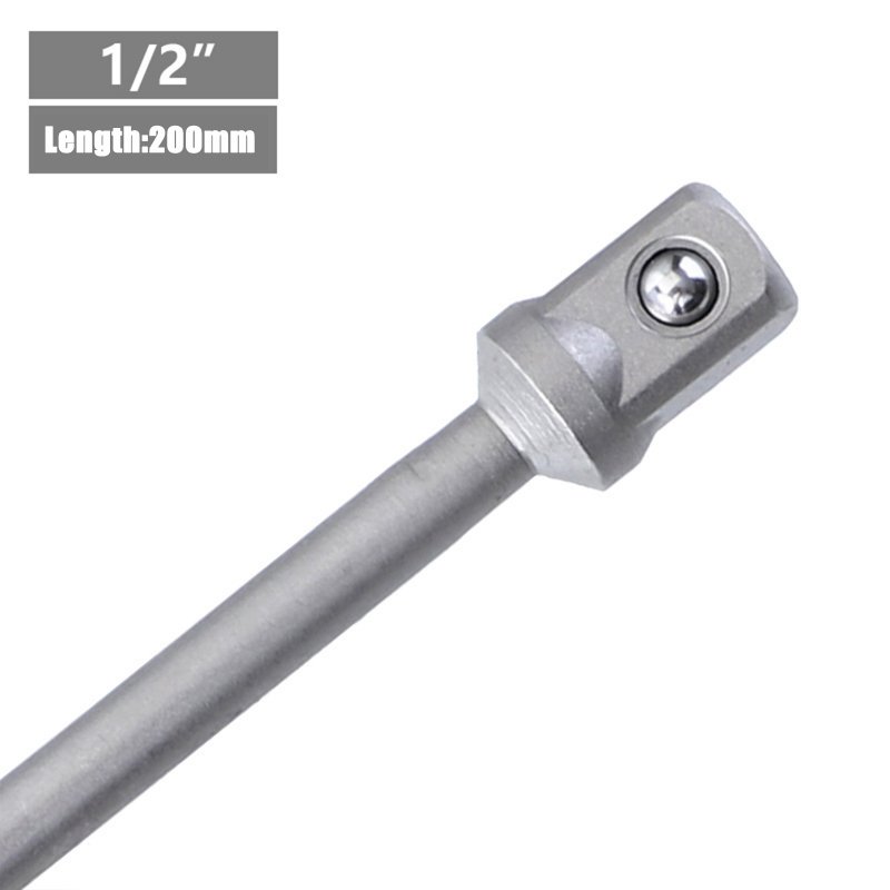 Socket Adapter Extension Hexagonal Shank to Square Socket Electric Wrench Extension Converter Sockets 