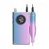 Uv 401 Electric Nail Drill Machine 40000 Rpm Portable Professional Rechargeable Stable Low Noise Nail Drills White