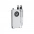 Uv 401 Electric Nail Drill Machine 40000 Rpm Portable Professional Rechargeable Stable Low Noise Nail Drills White