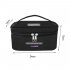 Uvc Ultraviolet Disinfection Bag Portable Sterilization Storage Bag for Home Travel black