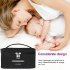 Uvc Ultraviolet Disinfection Bag Portable Sterilization Storage Bag for Home Travel black