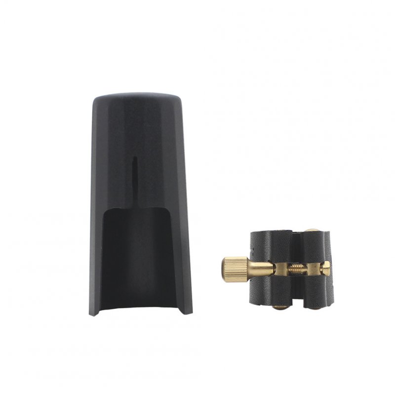 2Pcs Black Tube Leather Whistle Head Picker Pickup for Clarinet Accessaries(Opp+Carton) black