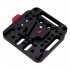 V Lock Plate Assembly Kit with Female V Dock Male V Lock Compatible with DJI Ronin M MX for V Mount Battery  black