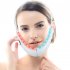 V face Lifting Beauty Device 5 Modes Ems Slimming Face Massager Double Chin Removal Tool Pink