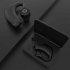 V10 Bluetooth 5 0 Business Headphone Wireless Headset Sport Earbud with Charging Box Black with Charging Box