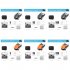 V10 Drone Quadcopter Obstacle Avoidance HD Aerial Photography RC Helicopters 4k Dual Camera Drone Black 1 Battery