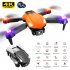 V10 Drone Quadcopter Obstacle Avoidance HD Aerial Photography RC Helicopters 4k Dual Camera Drone Black 1 Battery