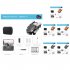 V10 Drone Quadcopter Obstacle Avoidance HD Aerial Photography RC Helicopters 4k Dual Camera Drone Orange 2 Batteries