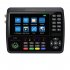 V10 Finder Pro Satellite Finder Signal Meter HD 1080p 4 3 inch Lcd H 264 H 265 10 Bit Decoding Black US Plug