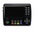 V10 Finder Pro Satellite Finder Signal Meter HD 1080p 4 3 inch Lcd H 264 H 265 10 Bit Decoding Black US Plug