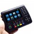 V10 Finder Pro Satellite Finder Signal Meter HD 1080p 4 3 inch Lcd H 264 H 265 10 Bit Decoding Black US Plug