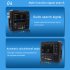 V10 Finder Pro Satellite Finder Signal Meter HD 1080p 4 3 inch Lcd H 264 H 265 10 Bit Decoding Black US Plug