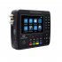 V10 Finder Pro Satellite Finder Signal Meter HD 1080p 4 3 inch Lcd H 264 H 265 10 Bit Decoding Black US Plug