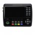 V10 Finder Pro Satellite Finder Signal Meter HD 1080p 4 3 inch Lcd H 264 H 265 10 Bit Decoding Black UK Plug