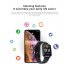 V10 Smart Watch Bluetooth Sports Health Wristband Heart Rate Fitness Pedometer Smartwatch Pink