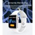 V10 Temperature Smart Watch Smartwatch Fitness Bracelet Activity Tracker Waterproof Heart Rate Monitor Pink