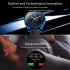 V10 Waterproof Sport Smart Watch   Blood Pressure Heart Rate Monitor for iOS Android  Black
