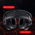 V10 Wired Headset With Microphone Usb7 1 Stereo Lightweight Colorful Rgb Gaming Headphones For Cf Eating chicken Black
