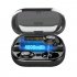V11 TWS 5 0 Bluetooth 9D Stereo Earphone Wireless Headset IPX7 Waterproof Sport Headphone Widely Compatible black