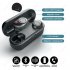 V11 TWS True Wireless Earphones Bluetooth 5 0 In Ear Earbuds with Mic Charging Box Sport Headsets HiFi Sound black