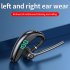 V18 Wireless Bluetooth 5 3 Headphones Dual Mic Noise Reduction Headset Ear Hook Business Earphone black