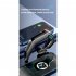 V19 Wireless Headphone Bluetooth compatible Ear Hook Bone Conduction Sport Headset Digital Display Business Earphone black
