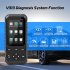 V313 2 in 1 12v Car Battery Tester Obd Diagnostic Tool Analyzer Automobile Charging Starting Systems Tester