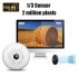 V380 Bulb Shaped Wireless Camera WIFI Remote Monitoring Network Camera Mobile Phone Home 360 Degree Panoramic Monitor 2 million  1080P  pixels