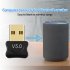 V5 0 Wireless Usb Bluetooth compatible 5 0 Adapter Desktop Computer Audio Receiver Transmitter Csr Adapter black