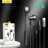 V5 In ear Headset Android Smart Wire Control Call Earphone Heavy Bass Hifi Headphones with Microphone White 3 5mm