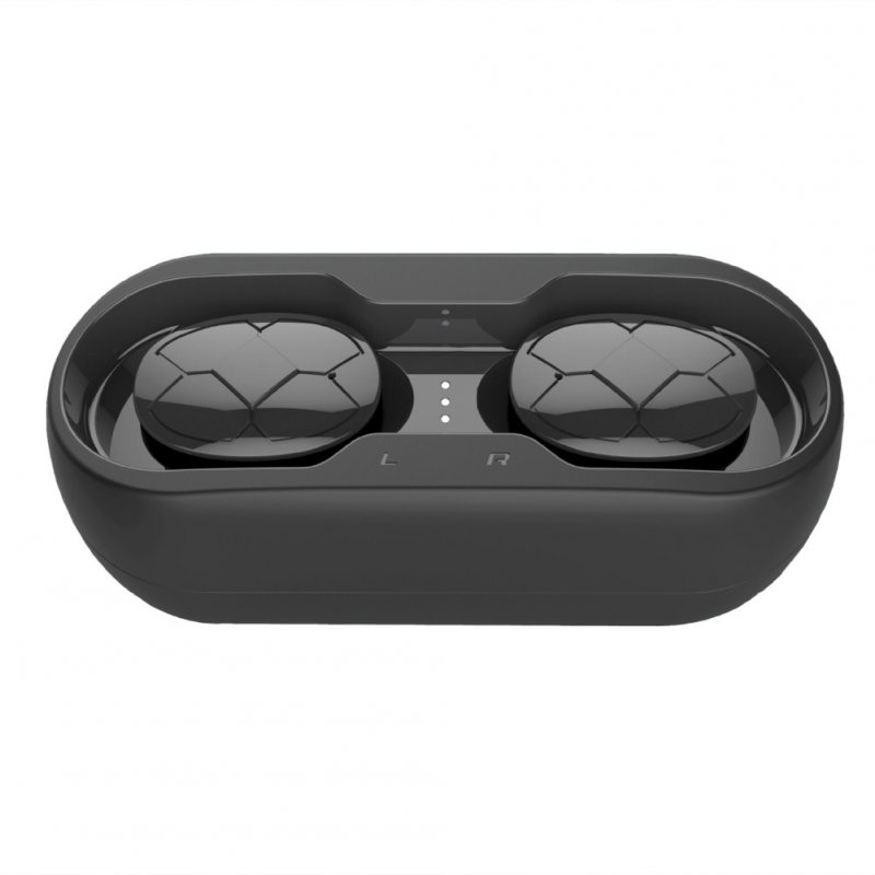 V5 TWS Bluetooth 5.0 Wireless Sports Headset Bluetooth Earphone black
