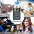 V5 Wireless Smart Video Doorbell Camera HD Wifi Doorbell Human Detection Anti Theft Alarm Doorbell Camera Silver Black