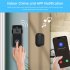 V5 Wireless Smart Video Doorbell Camera HD Wifi Doorbell Human Detection Anti Theft Alarm Doorbell Camera Black