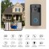 V5 Wireless Smart Video Doorbell Camera HD Wifi Doorbell Human Detection Anti Theft Alarm Doorbell Camera Black