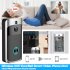V5 Wireless Smart Video Doorbell Camera HD Wifi Doorbell Human Detection Anti Theft Alarm Doorbell Camera Black