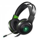 V5000 Gaming Headphones 7.1 Channel with Microphone Game Headset Over Ear 3.5 plug (luminous version)