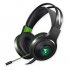 V5000 Gaming Headphones 7 1 Channel with Microphone Game Headset Over Ear USB plug  independent sound card 