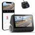 V55 Dash Cam 4k With Screen Ultra clear Parking Monitor Double Tape Wifi Gps Driving Recorder Wi fi Car Camera Single lens step down line