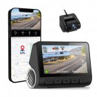 V55 Dash Cam 4k with Screen Ultra-clear Parking Monitor Double Tape Wifi Recorder