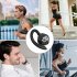 V58 Wireless Earbuds LED Power Display Headset HIFI Stereo Sound Earphones For Working Sports Gym Hiking Running white single ear