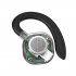V58 Wireless Earbuds LED Power Display Headset HIFI Stereo Sound Earphones For Working Sports Gym Hiking Running white single ear