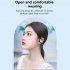 V58 Wireless Earbuds LED Power Display Headset HIFI Stereo Sound Earphones For Working Sports Gym Hiking Running white single ear