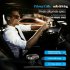 V6 Bluetooth compatible Wireless Car Fm Transmitter Usb Charger Adapter Mp3 Player Hands free Calling Headset black