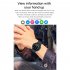 V6 Smart Watch Touch Screen Ecg Blood Oxygen Heart Rate Health Monitor Sports Fitness Black Silver