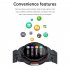V6 Smart Watch Touch Screen Ecg Blood Oxygen Heart Rate Health Monitor Sports Fitness Black Silver